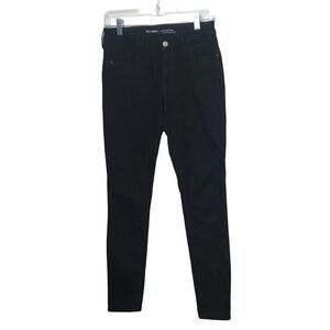Old Navy Black Mid Rise Skinny Jeans